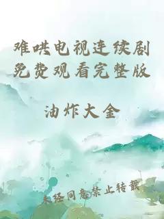 难哄电视连续剧免费观看完整版