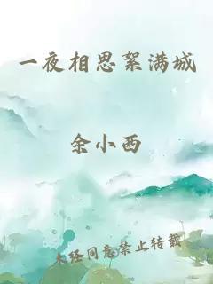 一夜相思絮满城