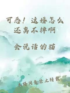 可恶！这婚怎么还离不掉啊