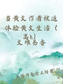 当黄文作者被迫体验黄文生活（高h）