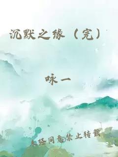 沉默之缘（完）