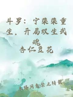 斗罗：宁荣荣重生，开局双生武魂