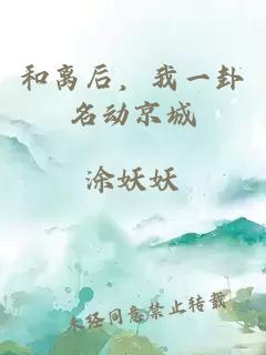 和离后，我一卦名动京城